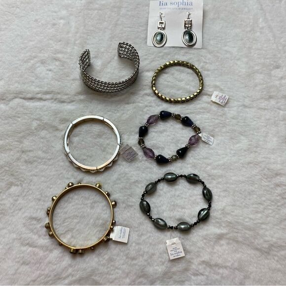 Lia Sophia New With Tags Jewelry Bundle - Picture 1 of 7